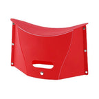Sturdy & Lite Weight for Train Subway Camping Portable Folding Plastic Paper Stool for Hiking Fishing Opens Easily, Easy to Carry (Pack of 1, Red)