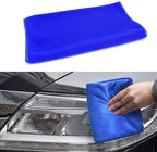 Microfiber Car Cleaning Cloth – 40x40 cm | Wet & Dry Multi-Purpose Microfiber Cloth for Car, Home & Surface Cleaning
