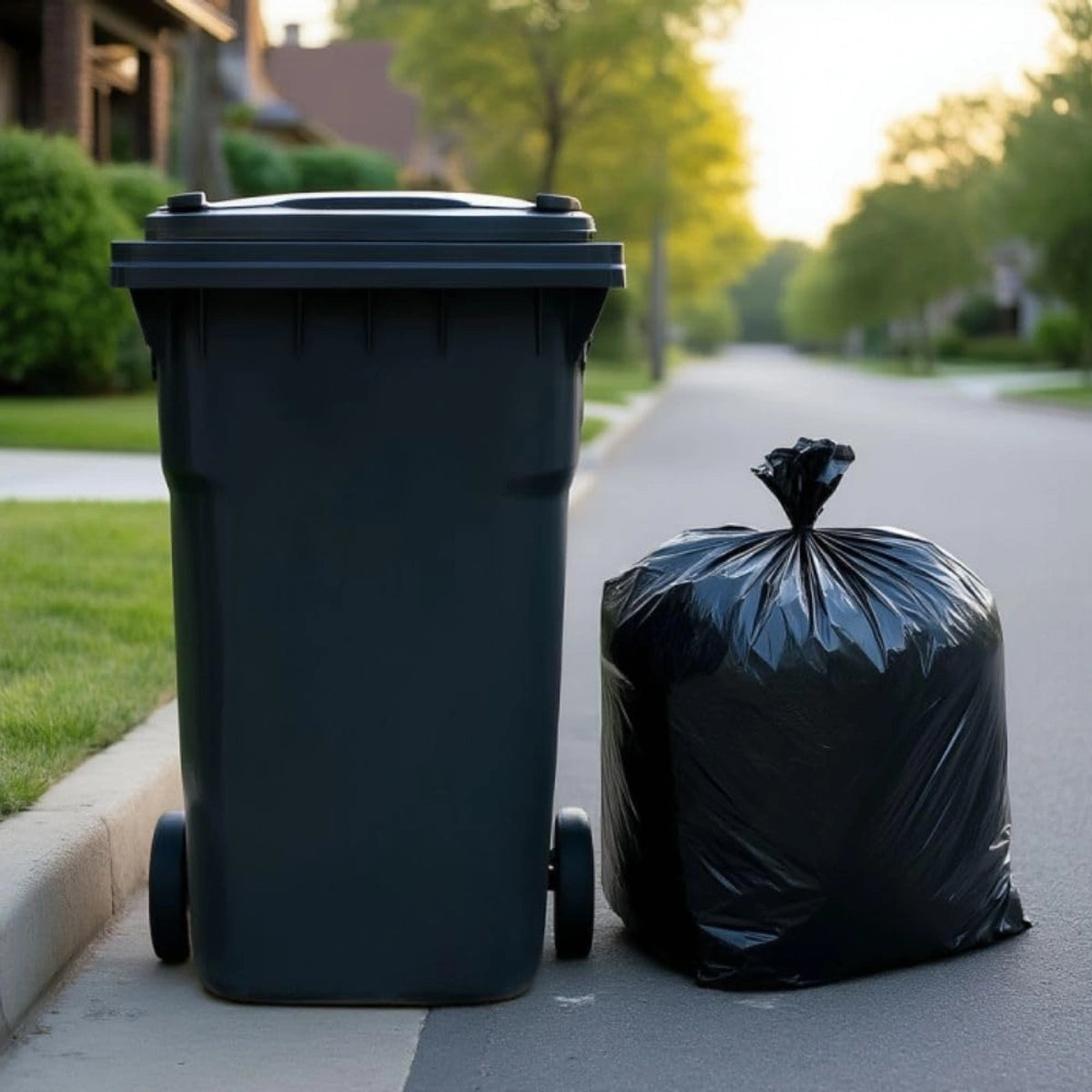 15 Garbage Bags  Extra Large (XL) Size 30 X 37 Inches  Biodegradable Dustbin Bag  Trash Bag