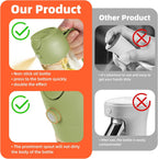 2-in-1 Oil Sprayer and Dispenser Bottle Glass Oil Spray Bottle for Kitchen, Air Fryer, Cooking, BBQ, Salad & Roasting (500ml)