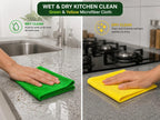 Microfiber Car Cleaning Cloth – 40x40 cm | Wet & Dry Multi-Purpose Microfiber Cloth for Car, Home & Surface Cleaning