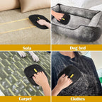 Pet Hair Removal Glove for Cats & Dogs, Five-Finger Electrostatic Pet Hair Gloves, Reusable Pet Hair Remover Tool for Clothing, Couch, Carpet, Car Seat (Pack of 1)