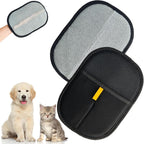 Pet Hair Removal Glove for Cats & Dogs, Five-Finger Electrostatic Pet Hair Gloves, Reusable Pet Hair Remover Tool for Clothing, Couch, Carpet, Car Seat (Pack of 1)
