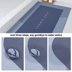 Super Absorbent Floor Mat Soft Carpet Non-Slip Bathing Room Rug Door Mat 40x60cm